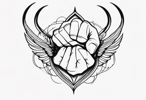 biceps tattoo idea