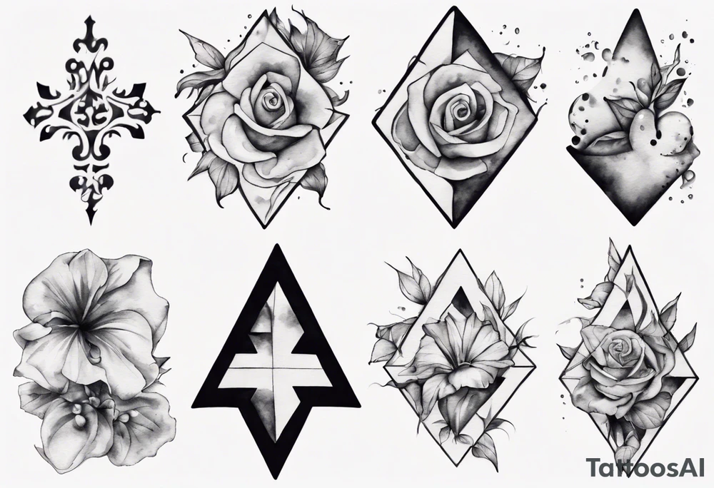 piece of puzzle tattoo idea