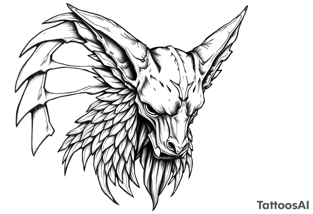 Anubis tattoo idea