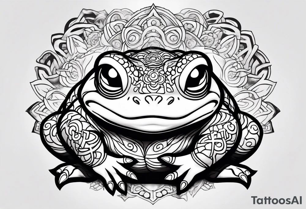Jiraiya Naruto Gamakichi toad tattoo idea