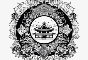 kanji forever tattoo idea