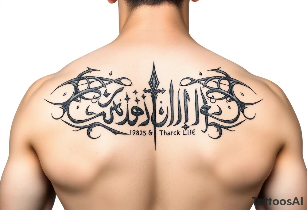 Maktub tattoo idea