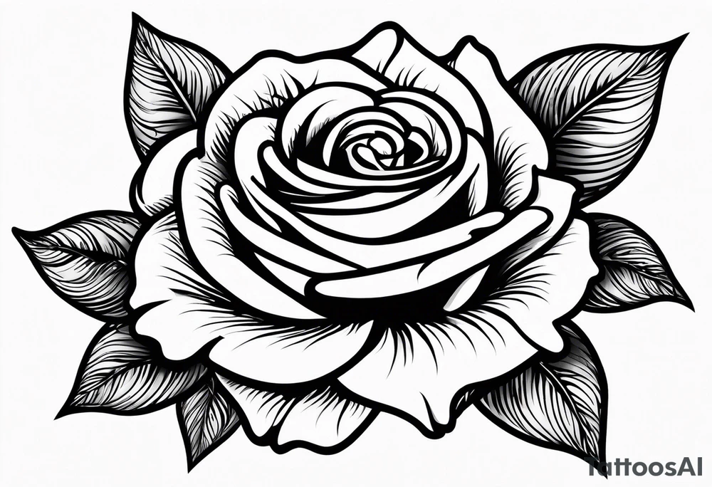 roses dates tattoo idea