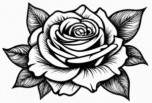 roses dates tattoo idea