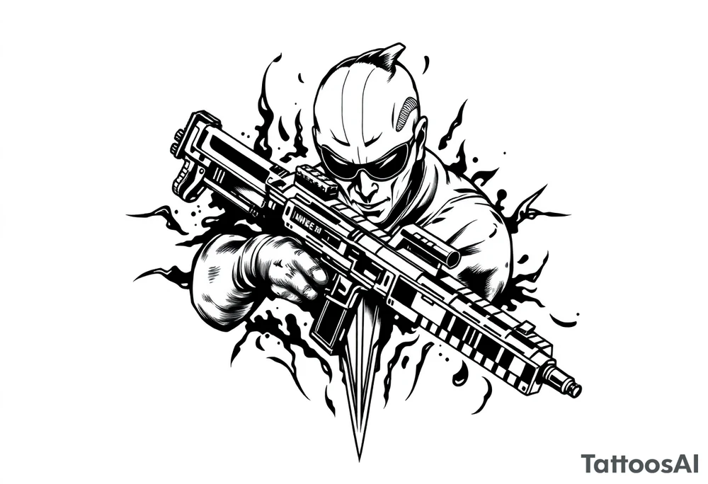call of duty tattoo idea