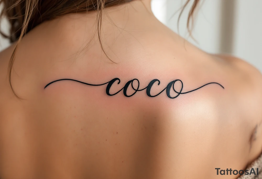 coco tattoo idea