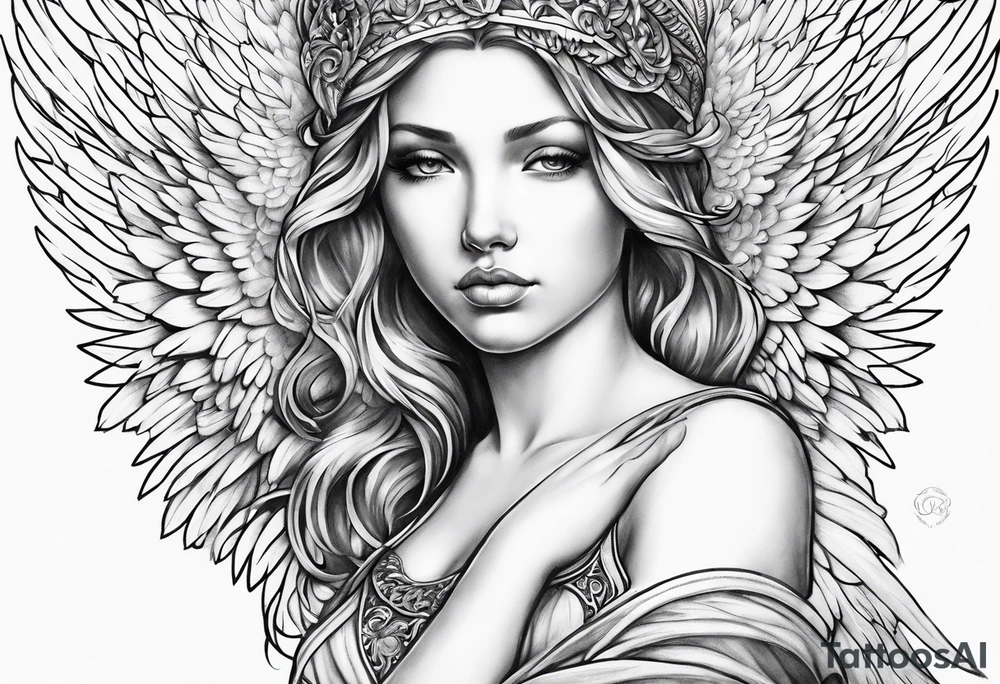 Seraphim angel tattoo idea