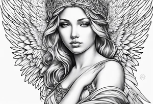 Seraphim angel tattoo idea
