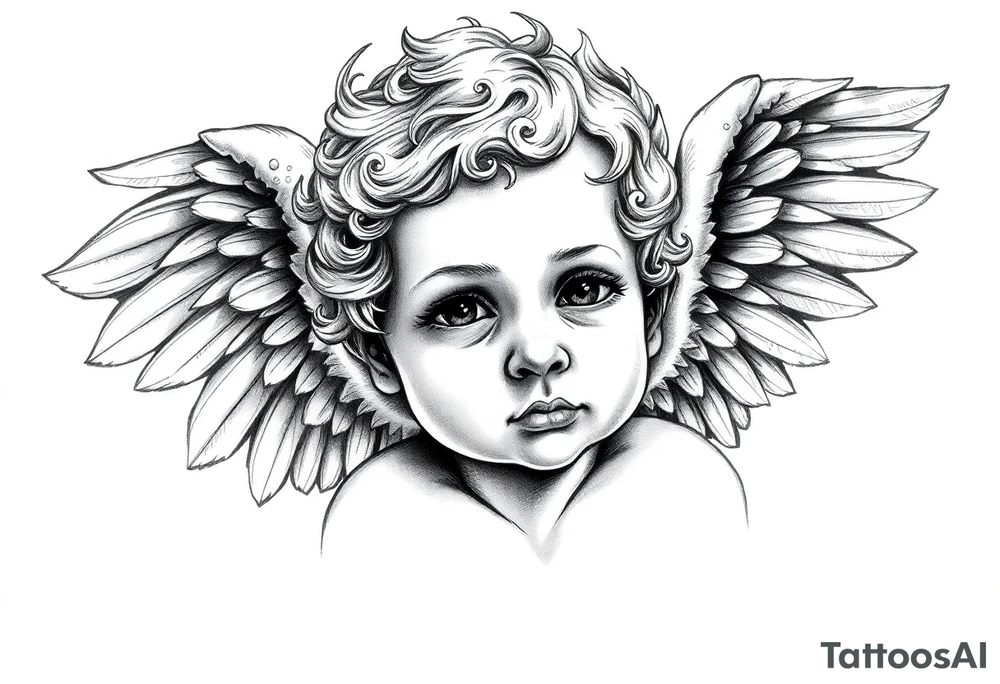 cherub tattoo idea