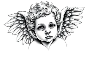 cherub tattoo idea