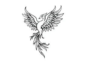 Master and phoenix tattoo idea