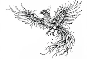 Mythology,phoenix tattoo idea