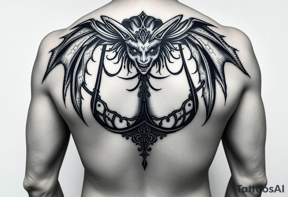 a banshee tatoo.. irish mythology
Lewd format.. .facing forward.. sexual bra and panties with trad irish symbols tattoo idea