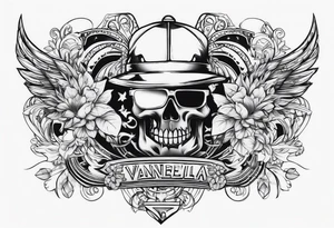 gangsta venezuela style tattoo for chest tattoo idea