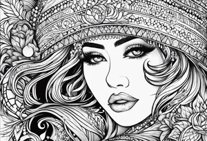 sparkle tattoo idea