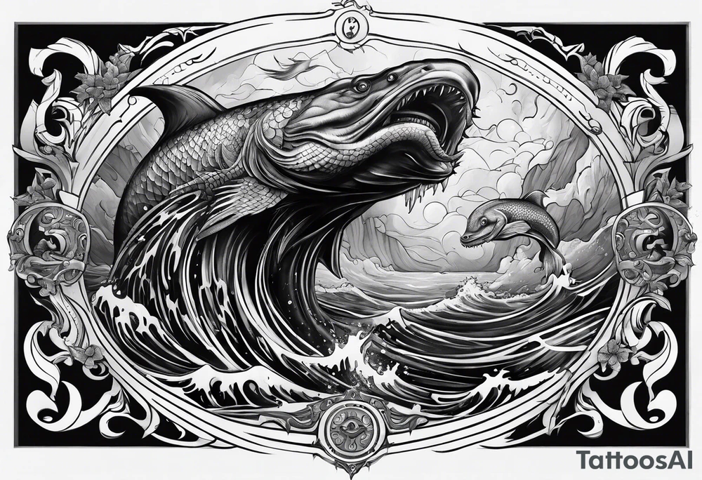Leviathan tattoo idea