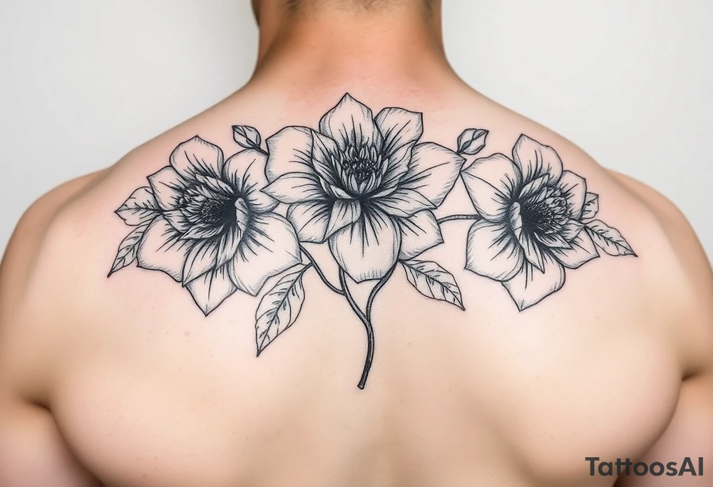 Flowers, sober tattoo idea