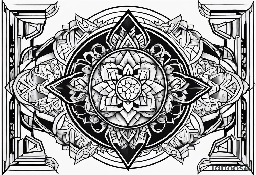 broken sword tattoo idea