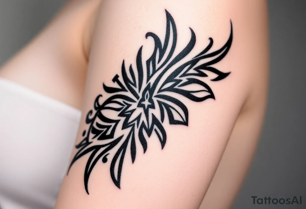 Samoan tribal tattoo idea