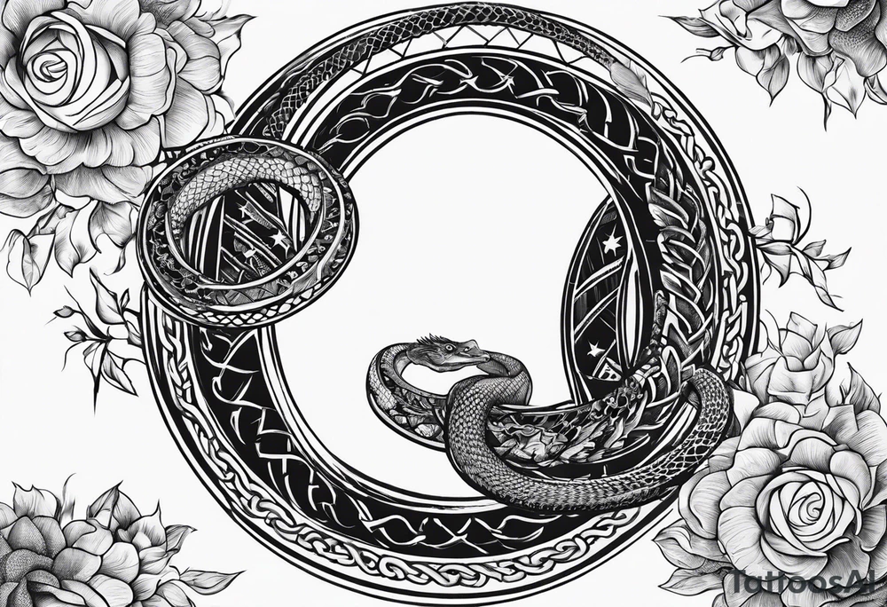 ouroboros tattoo idea