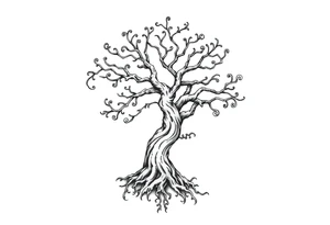 Irish shoulder tattoo, that is non-religious and has a Celtic tree tattoo idea