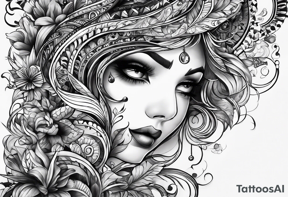 Salut je souhaiterais faire un tatouage avec les lettres MANOU superposé tattoo idea