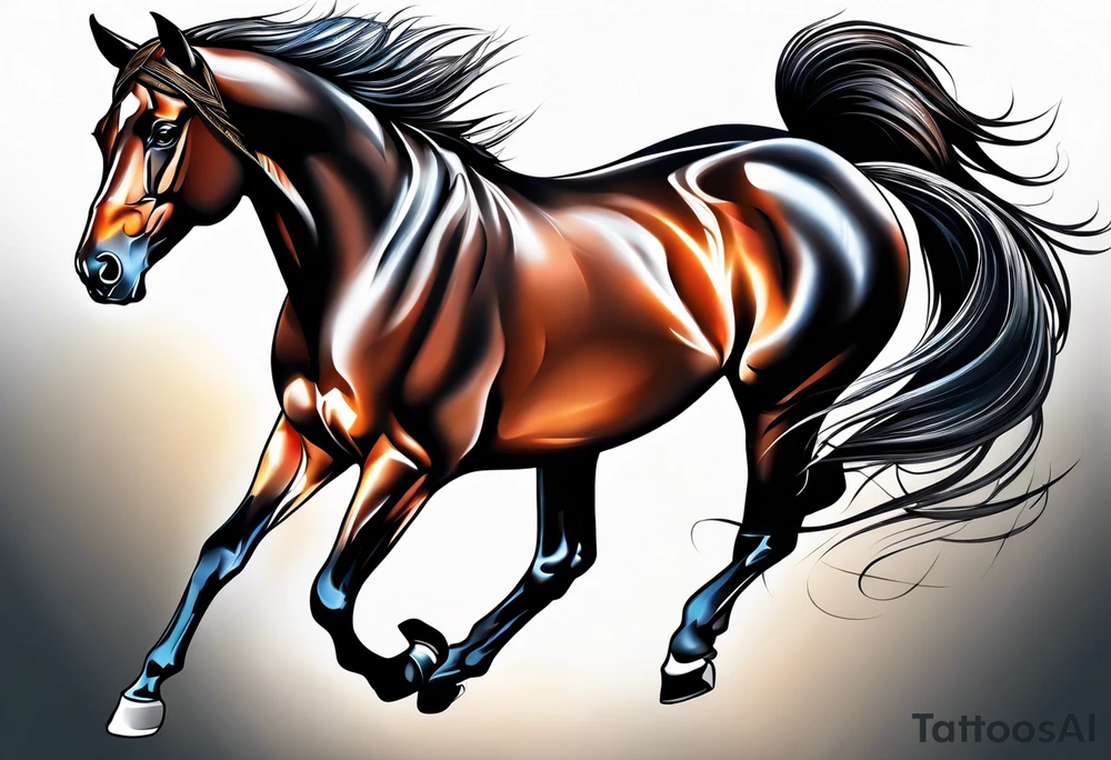 horse tattoo idea