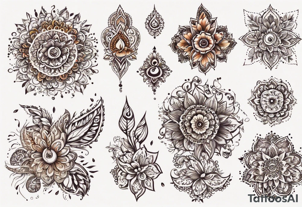 henna tattoo idea