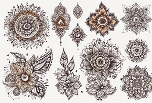 henna tattoo idea