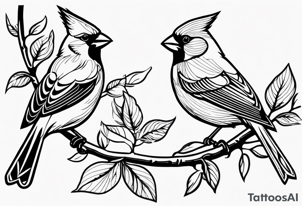 cardinals tattoo idea