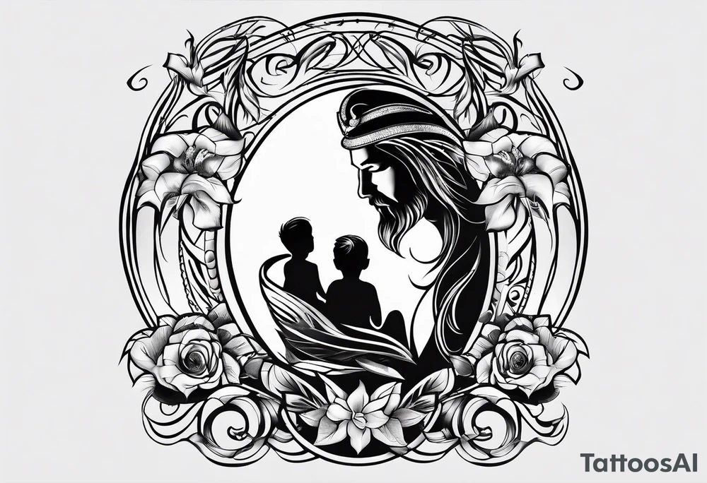 a fathers love tattoo idea