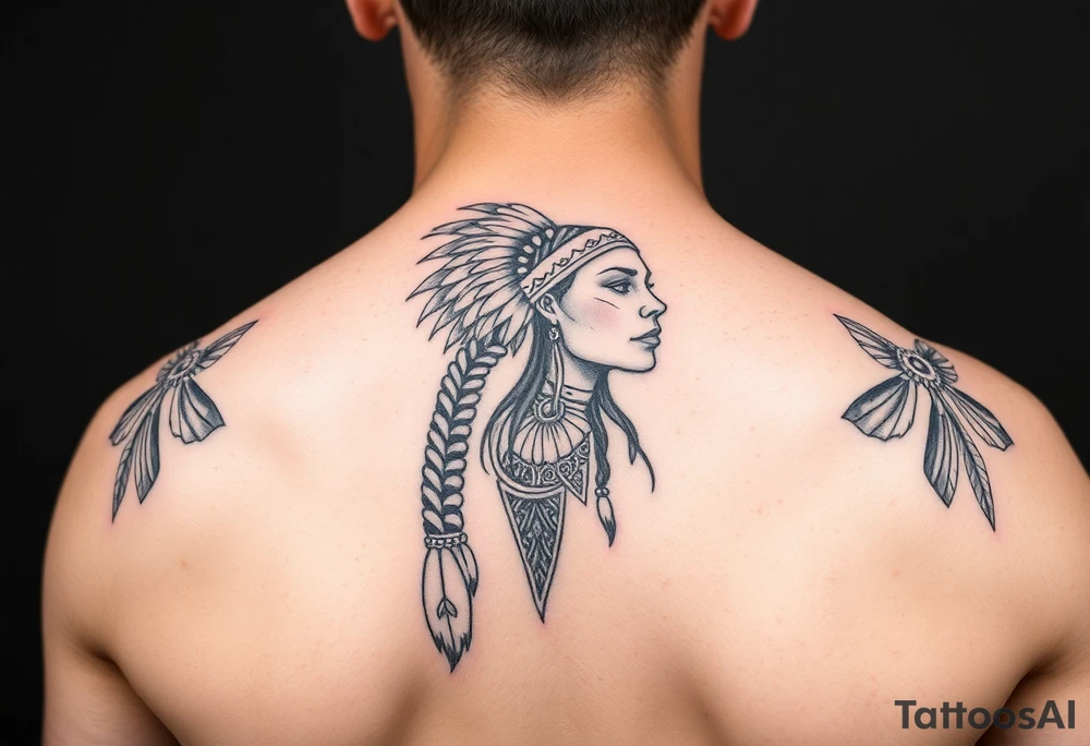Choctaw tribal womens tat tattoo idea