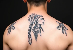 Choctaw tribal womens tat tattoo idea