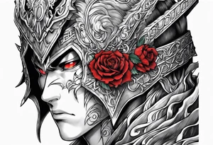 Berserk anime cursed mark tattoo idea