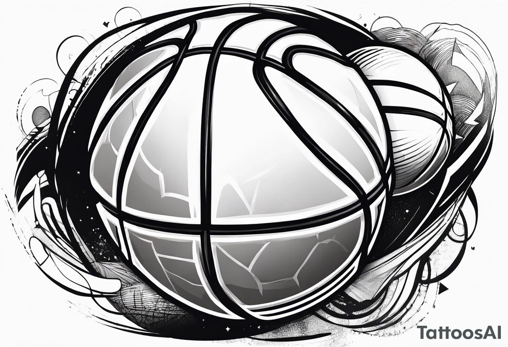 Basketball tattoo idea