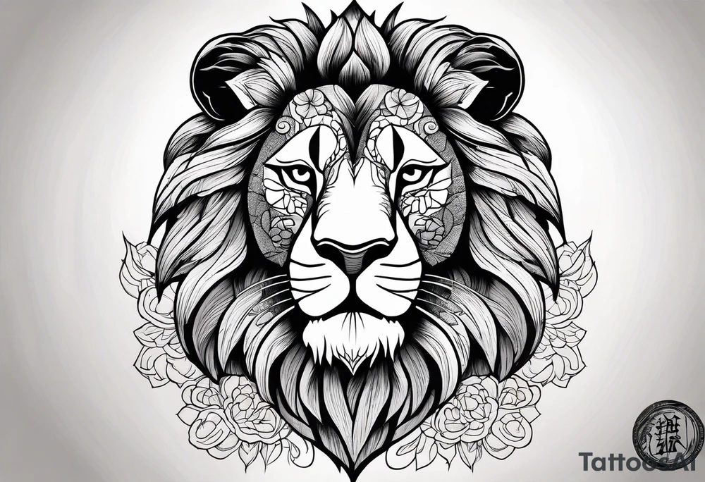 Lion king tattoo idea