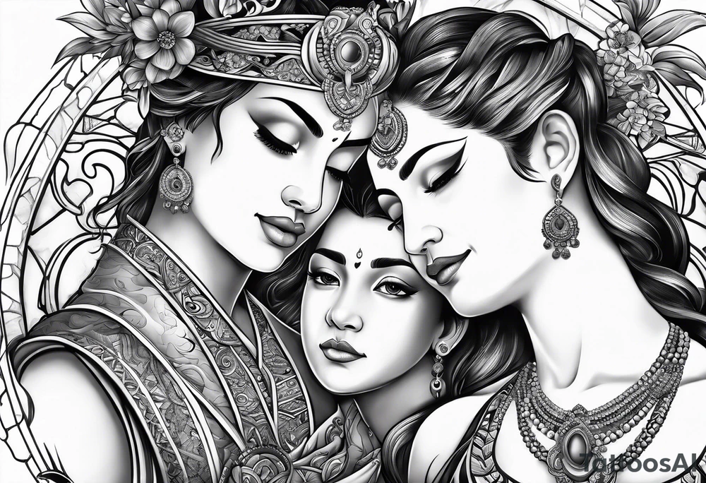 Mother son taurus tattoo idea