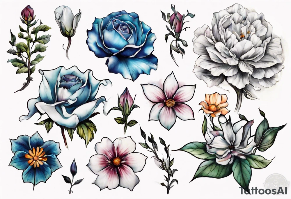 blume des lebens tattoo idea