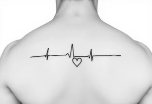 Name Aria to be written like a ECG with a little black heart at the end
Minimal tattoo for wrest tattoo idea