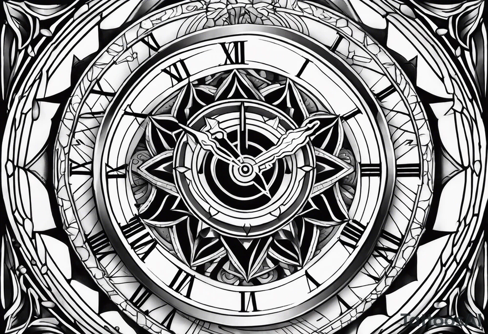 11:11 clock tattoo idea