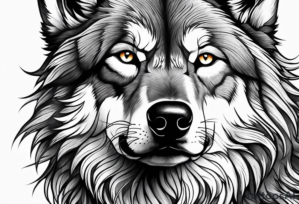 Wolves tattoo idea