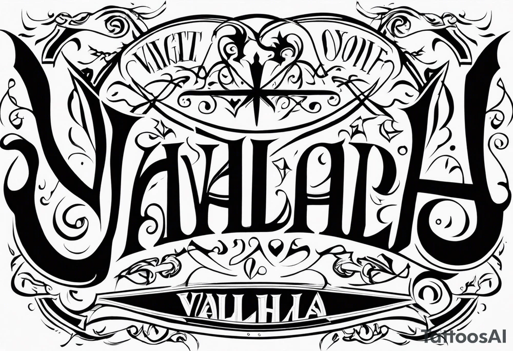 Valhalla tattoo idea