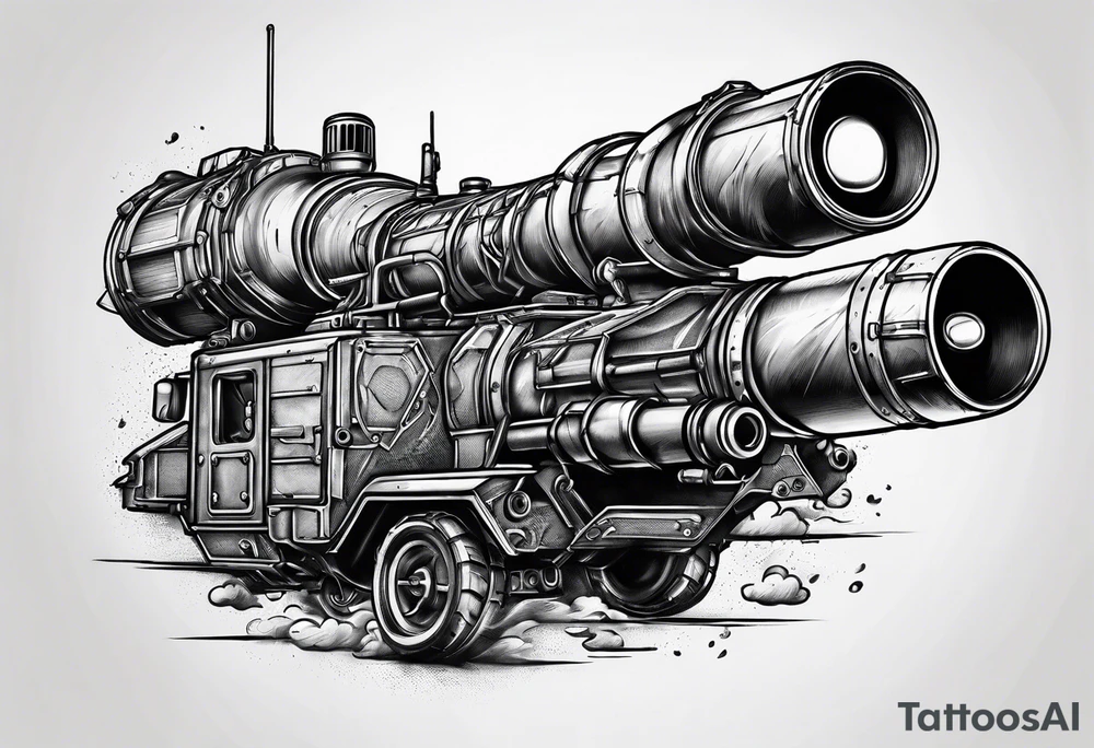 AT4 rocket launcher tattoo idea