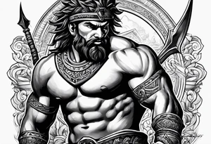 David and Goliath tattoo idea