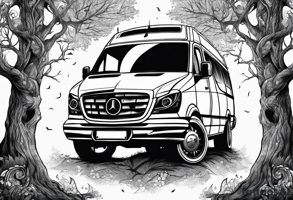 bear
Sprinter Van
Tree or life tattoo idea