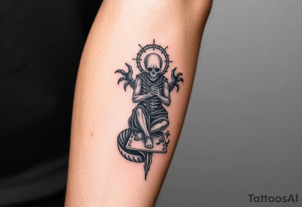 Death tarot tattoo idea