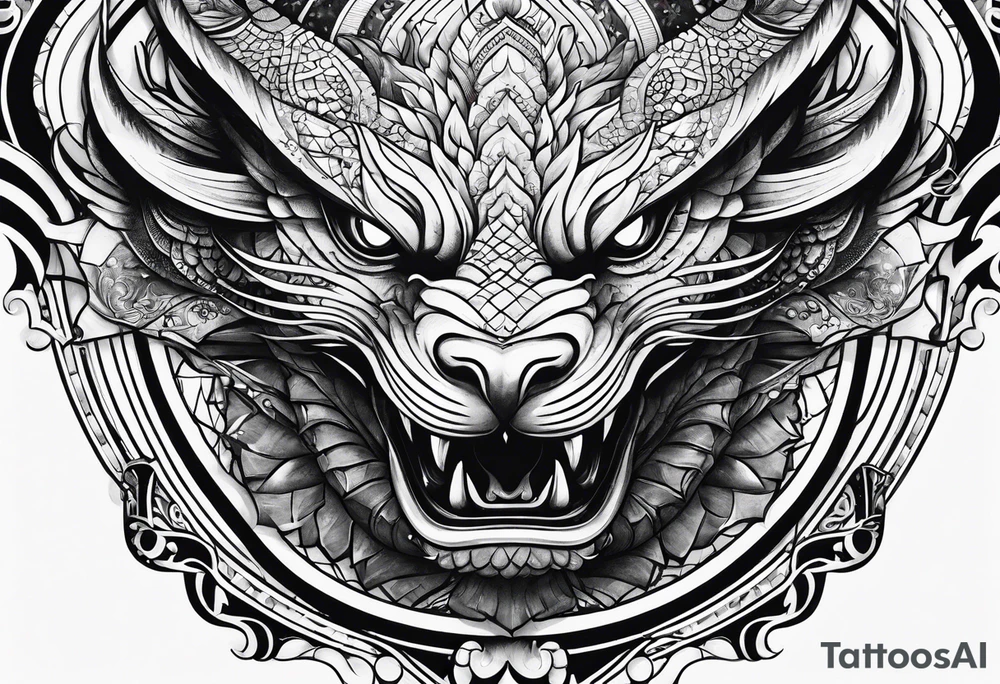 Leviathan wrapped around my arm tattoo idea