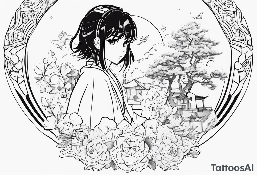 anime tattoo idea