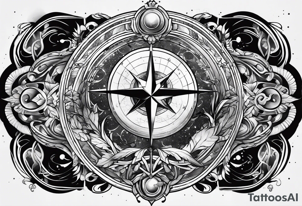universe tattoo idea