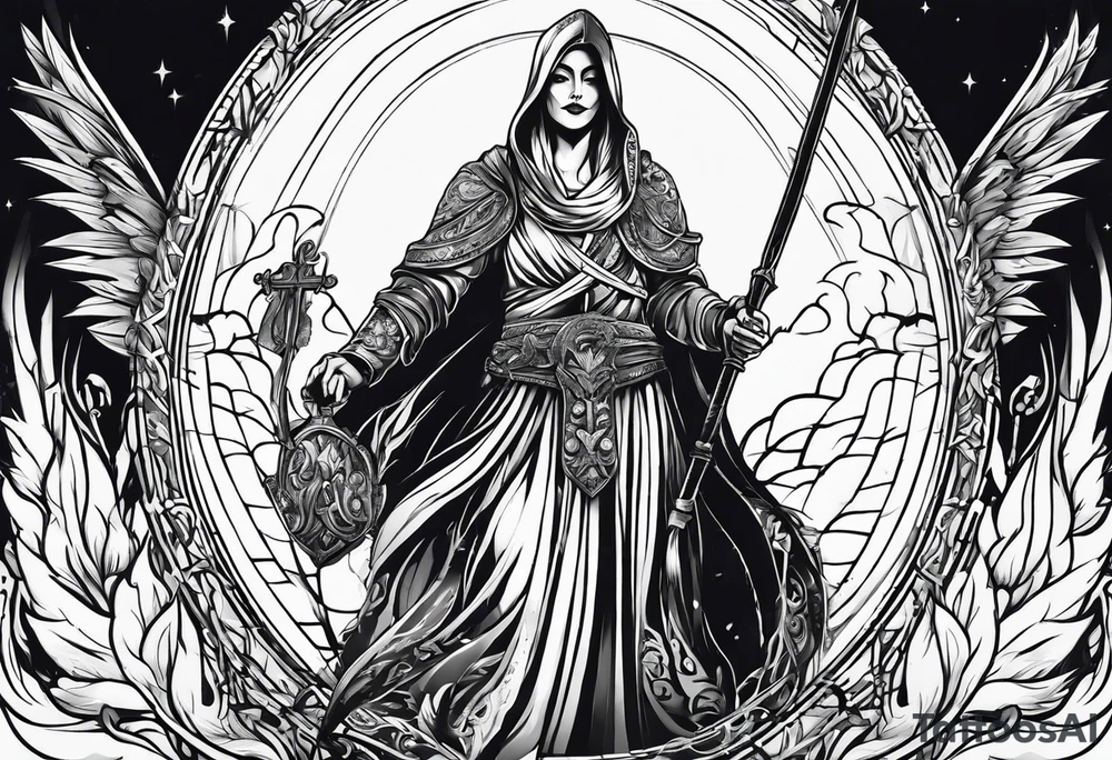 Gravestond without cross tattoo design tattoo idea
